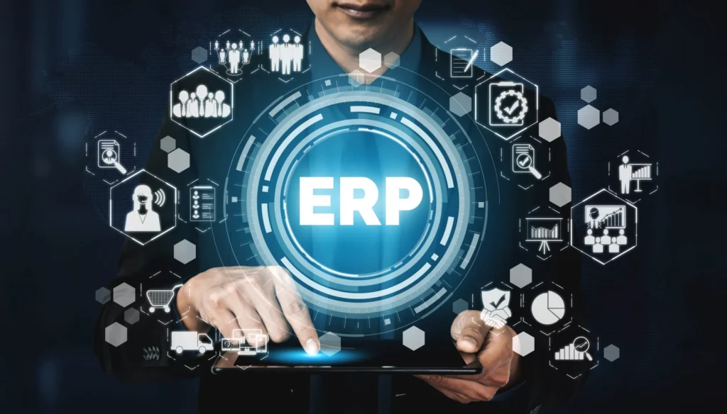 Why is it important to consider the implementation of an ERP system in the business environment?